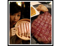 濑里奈尝日本顶级和牛　李芳瑜庆生之旅尖叫：SOGA！