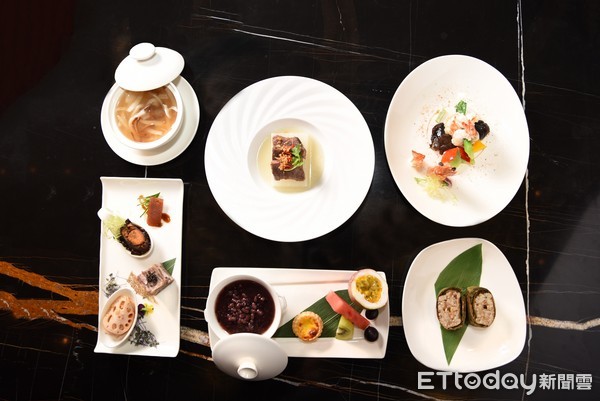 ▲“鲜艳冬至”午间双月套餐。(图/台北W饭店提供)