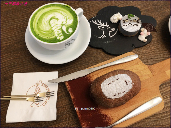 ▲桃园超热门IG网美打卡名店-鹿点咖啡。（图／小不点Paine提供）