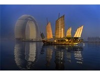 大陆湖州像甜甜圈又像马蹄型酒店　中外评价两极