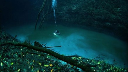 【有片睇】海入面仲有河流？墨西哥神秘海中河奇景