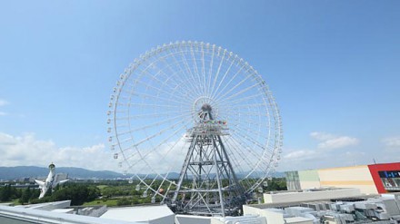 【坚离地】123米高！日本最高玻璃摩天轮