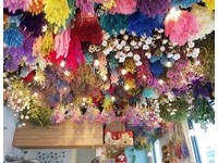 高雄超可爱龙猫、小煤炭雪花冰　还有超好拍缤纷干燥花