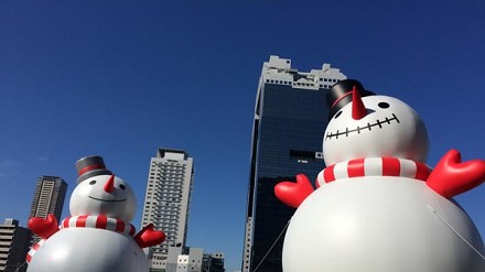2万个可爱雪人陪你过圣诞！大阪梅田浪漫登场