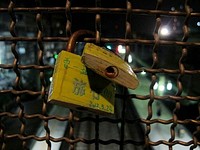 执著最重的桥　台中丰原“心锁桥”承载千万个心愿