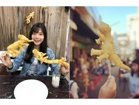 泰国百变造型炸油条　把逗趣可爱的恐龙、大象吃下肚