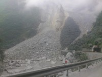 快讯／花莲太鲁阁发生严重坍方　山月村对外连系中断