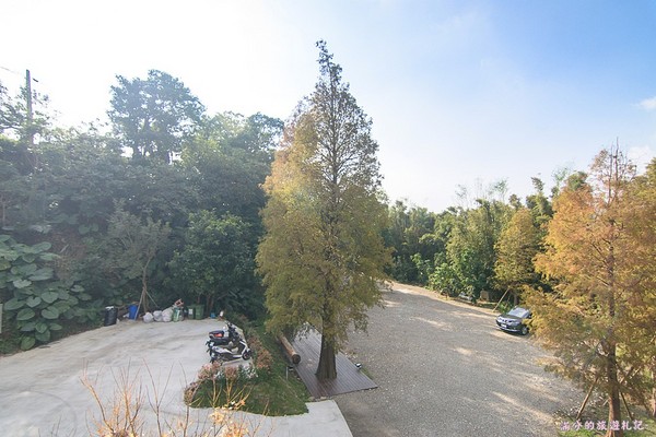 ▲新竹关西大乐之野景观餐厅赏落羽松。（图／满分的旅游札记提供）