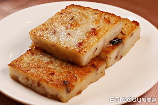▲金狮楼年菜餐点。(图/记者华少甫摄)