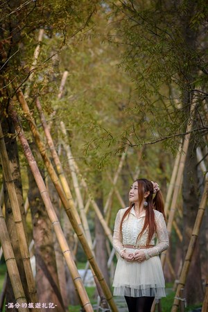 ▲新竹关西大乐之野景观餐厅赏落羽松。（图／满分的旅游札记提供）