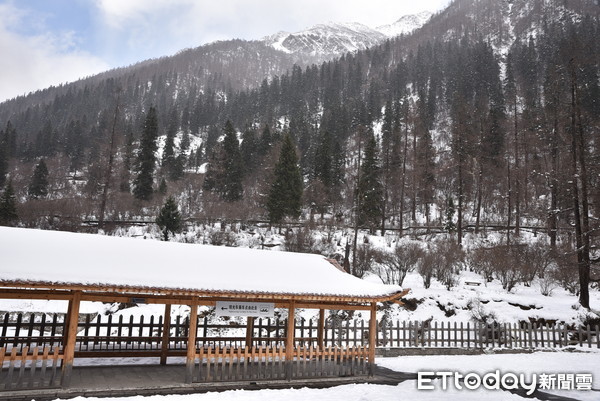 四川达古冰山景区。（图／记者黄琬茹摄）