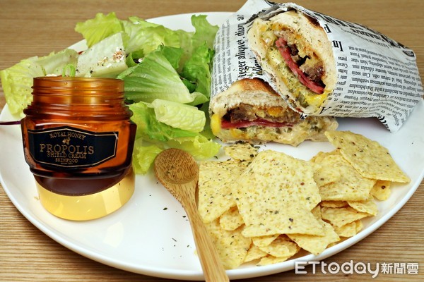▲Skin food cafe餐点。(图/记者华少甫摄)