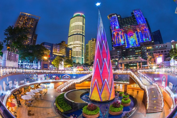 ▲2017新北欢乐耶诞城试灯。(图/新北市政府提供)
