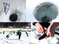 姜太公钓鱼好好上钩？　冰之国度韩国华川山鳟鱼庆典