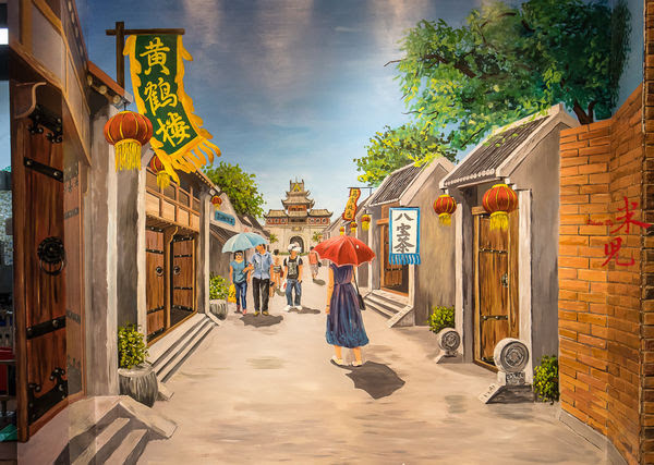 ▲银川宁夏夜市。（图／米儿提供）
