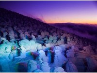 冬季“雪怪”现身日本　爬满整座山超奇幻