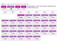 廉价航空比价超容易？乐桃网页“最低价”一网打尽