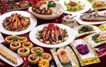 饭店围炉宴表演多 中式桌菜、西式Buffet都热闹