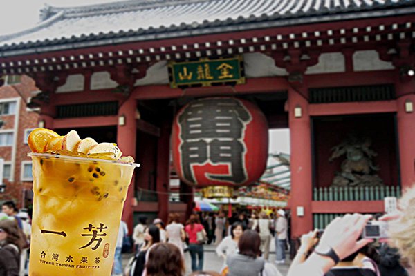 台湾饮料红到国外进军日本六大手摇杯品牌
