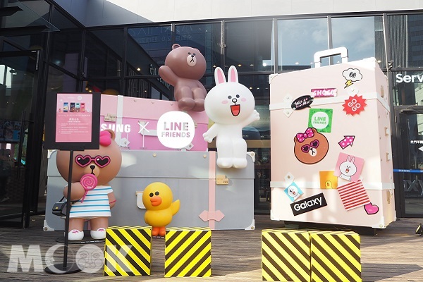 跟CHOCO去旅行LINE互动体验少女心拍照必游