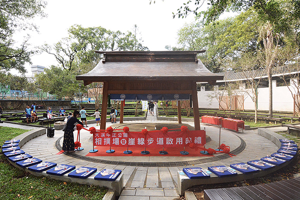 全台唯一相扑场启用道地唐式建筑引发话题