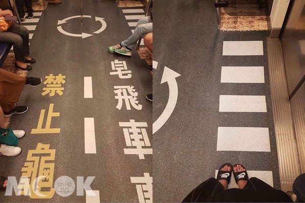 捷运车厢变身赛车跑道皂飞车趣味彩绘网友热拍
