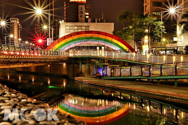 柳川水岸美景这里也看得到中港大排IG新热点