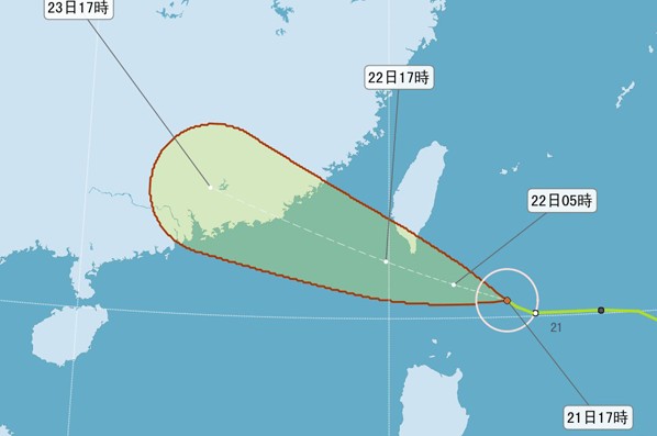 一周气象天鸽台风外围环流影响防大豪雨