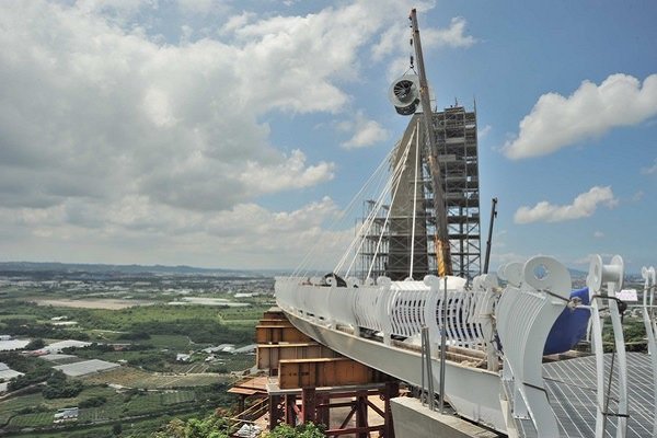 踏上云端！高雄首座岗山之眼天空廊道年底开放