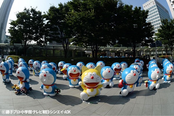 66只哆啦A梦太吸睛夏日限定攻占东京