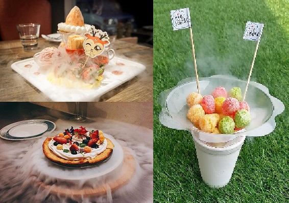 这些甜点会冒烟！IG热门四间打卡甜品
