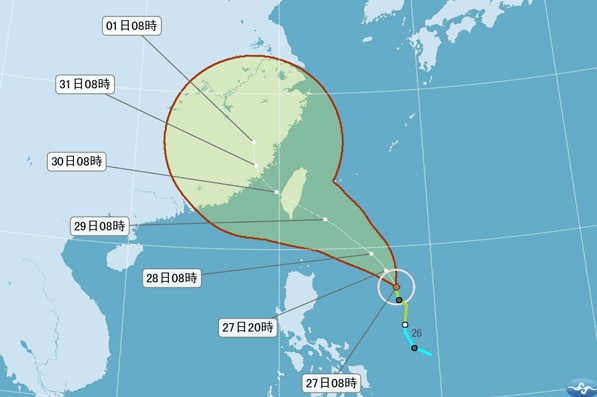 尼莎恐为穿心台最快28日海陆警齐发