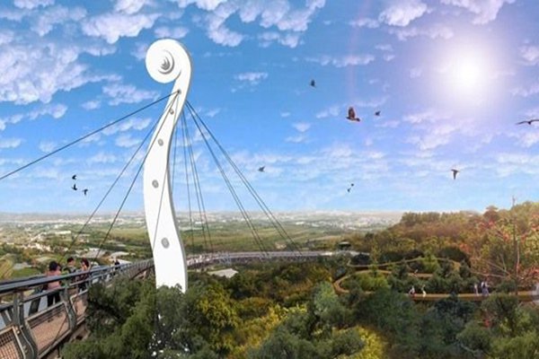 全新天空回廊引发话题漫步云端鸟瞰北大武山
