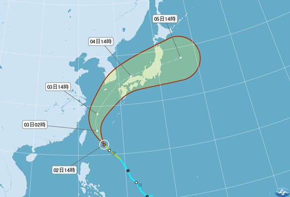 一周气象轻台南玛都生成周一七县市防豪雨