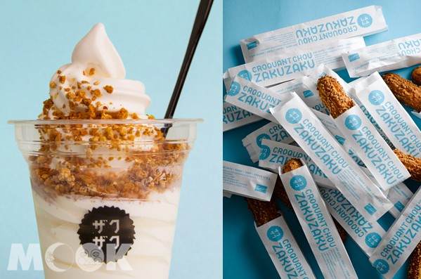 棒棒泡芙ZAKUZAKU推出限量北海道牛乳霜淇淋