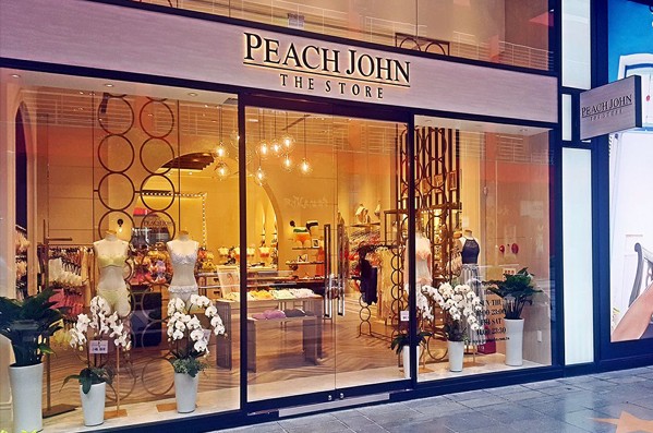 日本人气内睡衣品牌PEACHJOHN旗舰店首登台进驻信义区