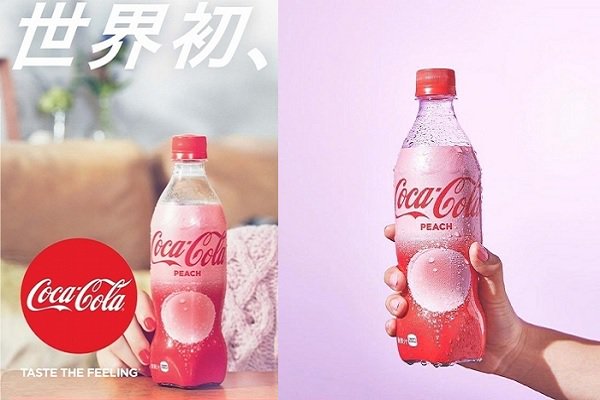 日本可口可乐新花样推蜜桃风味滋味惊奇