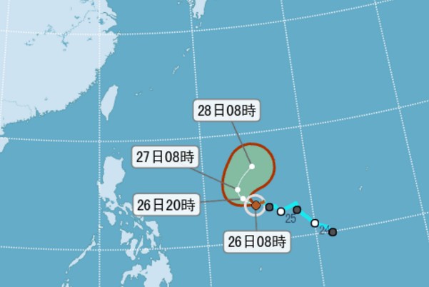 四月台生成！2017年首号台风轻台梅花