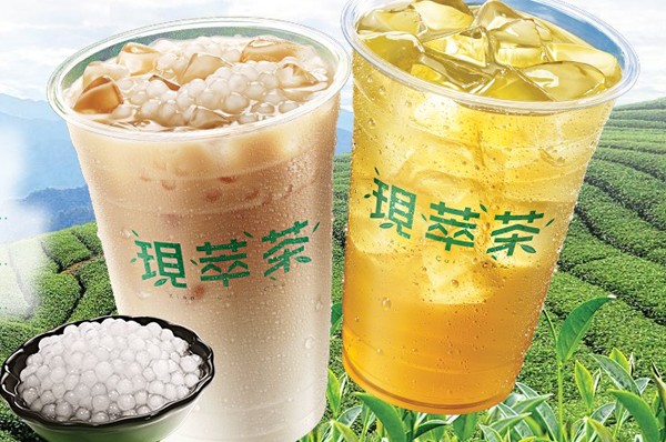手摇杯茶饮市场话题7-11全家推出珍珠奶茶