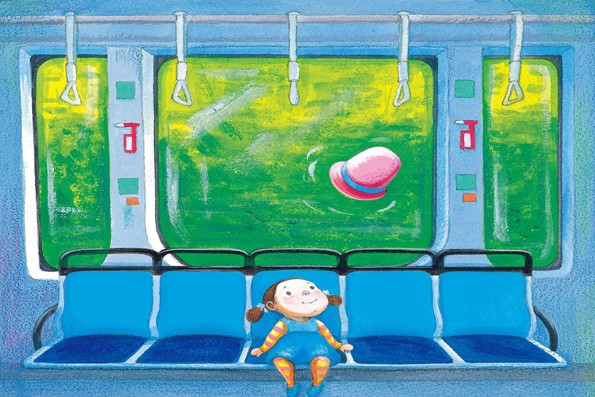 几米奇幻创作公共艺术再现淡海轻轨绿山线