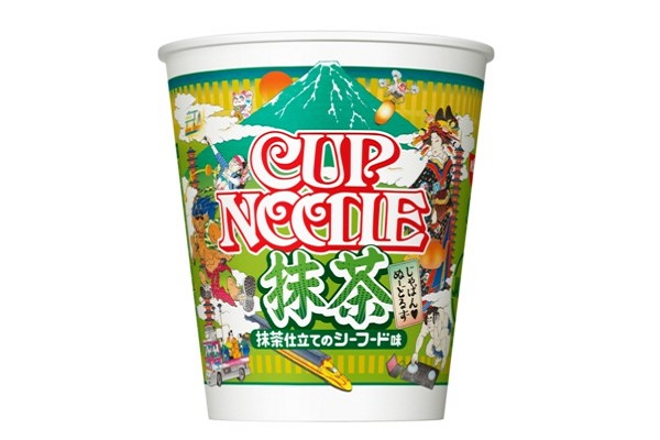 日本推出抹茶泡面跃f必买伴手礼No.1