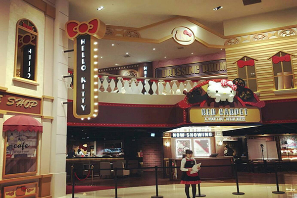 三井OUTLET新餐厅好莱坞规格HelloKitty主题餐厅