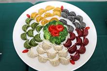 好吃、好拍又开运的年菜 五行彩色水饺DIY教你做