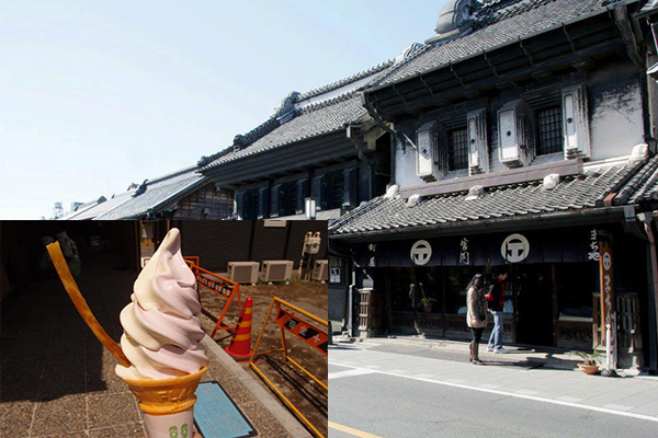 少女心满载粉紫霜淇淋吃遍川越怀旧老街