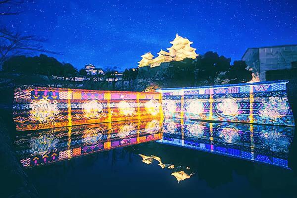夜探日本第一名城最独特的冬季点灯企划