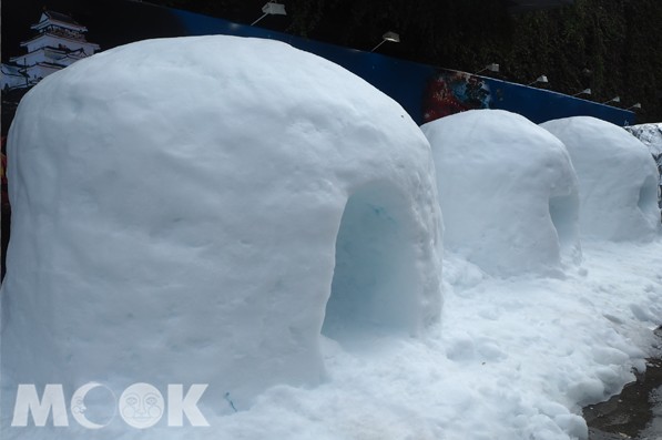 日本东北六县感谢祭雪屋体验成拍照亮点