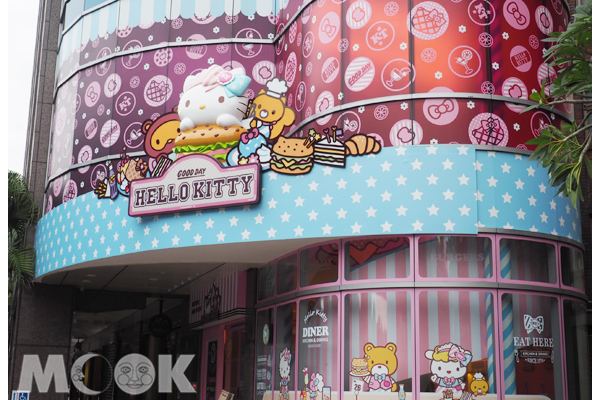 HelloKitty餐厅全新美式样貌引爆甜美风潮