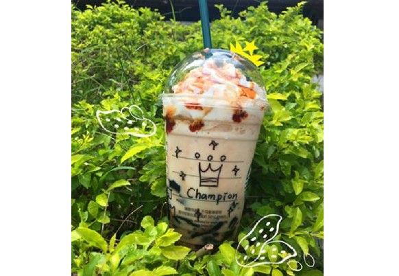 星巴克台湾限定口味台玖号花生仙草吉利星冰乐
