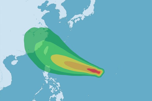 14号台风莫兰蒂动态值得留意外出请携带雨具