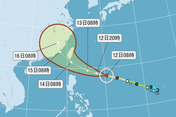 莫兰蒂成中台将发海警打乱中秋连假需提早准备